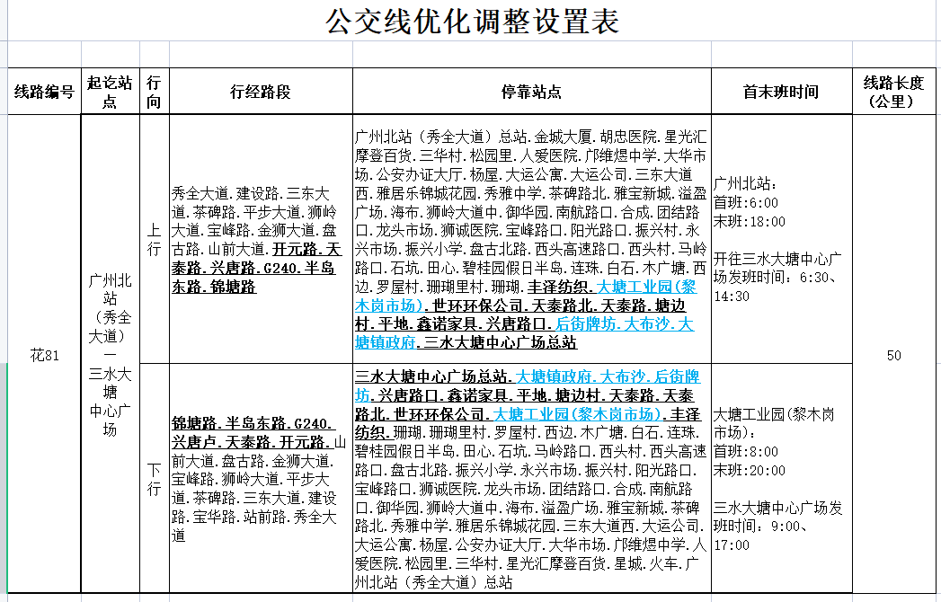 廣州64佛山廣州64清遠公交線開行啦