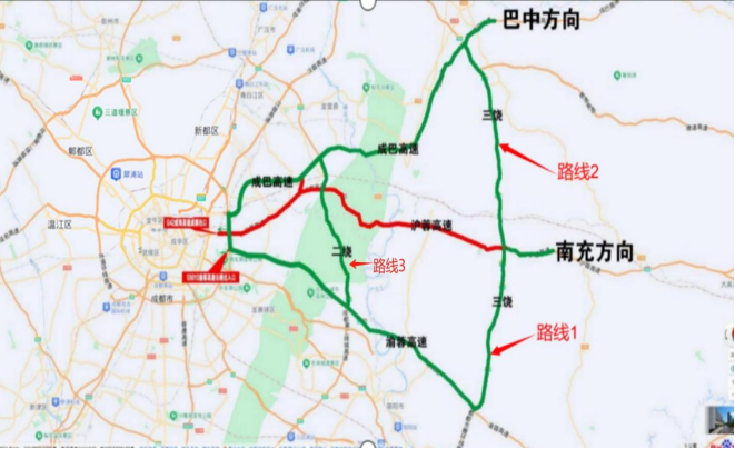川AG注意！成都这些高速路段通行有变插图4