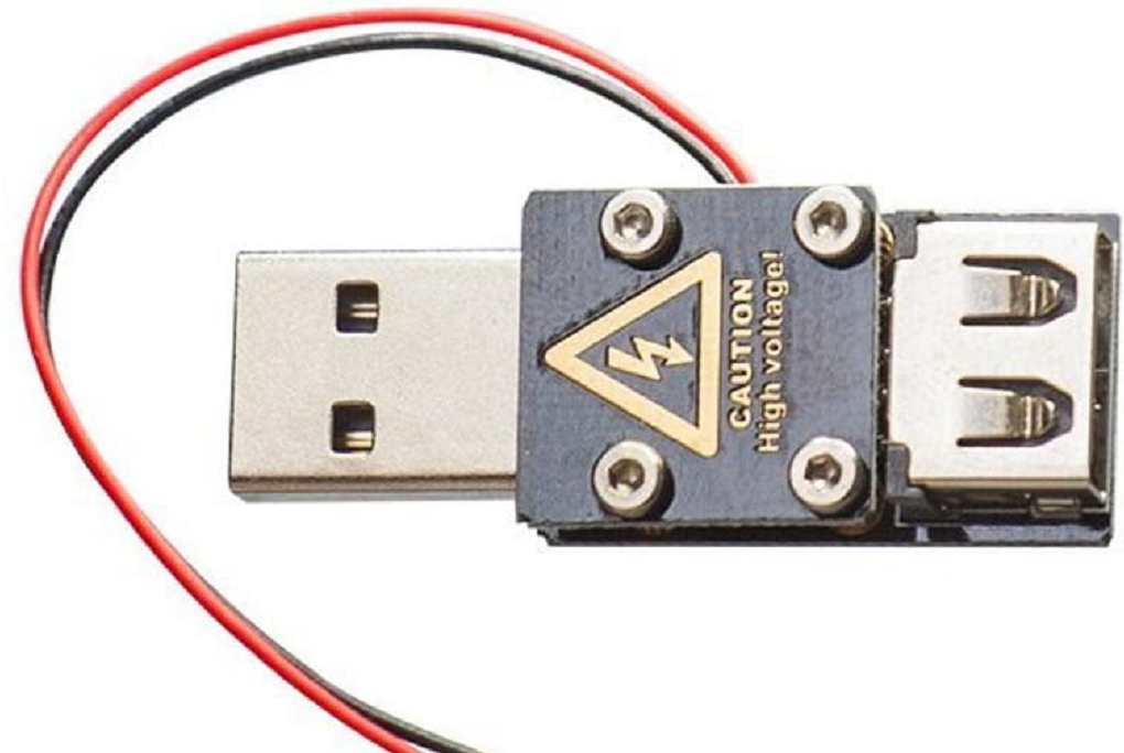 能頃刻燒毀電腦的“USB殺手”