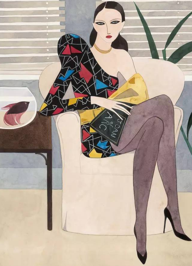 时尚插画界的毕加索，用莫兰迪色系征服Dior、Loewe(图30)