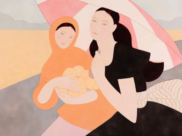 时尚插画界的毕加索，用莫兰迪色系征服Dior、Loewe(图18)