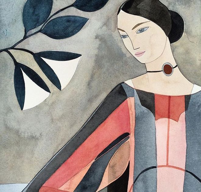 时尚插画界的毕加索，用莫兰迪色系征服Dior、Loewe(图29)