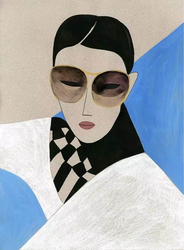 时尚插画界的毕加索，用莫兰迪色系征服Dior、Loewe(图35)