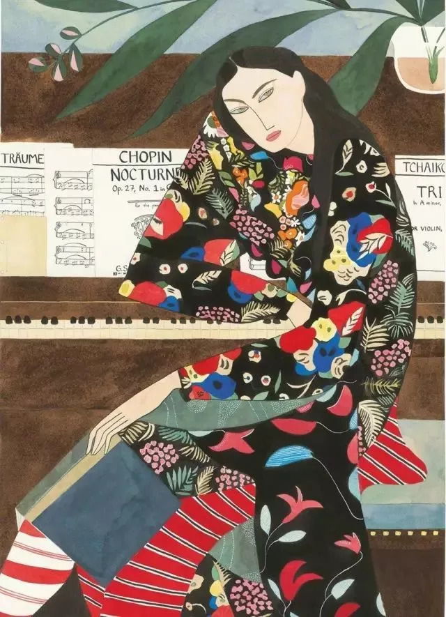 时尚插画界的毕加索，用莫兰迪色系征服Dior、Loewe(图40)