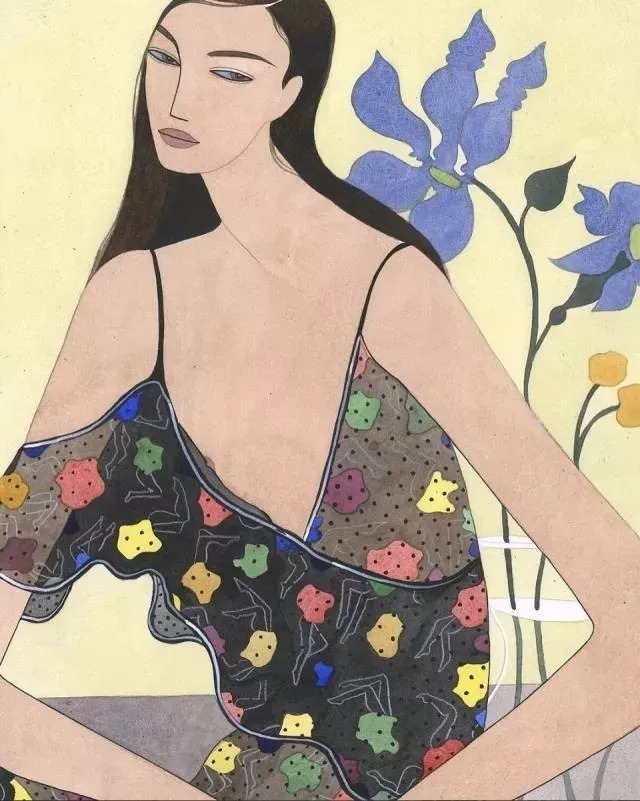 时尚插画界的毕加索，用莫兰迪色系征服Dior、Loewe(图15)