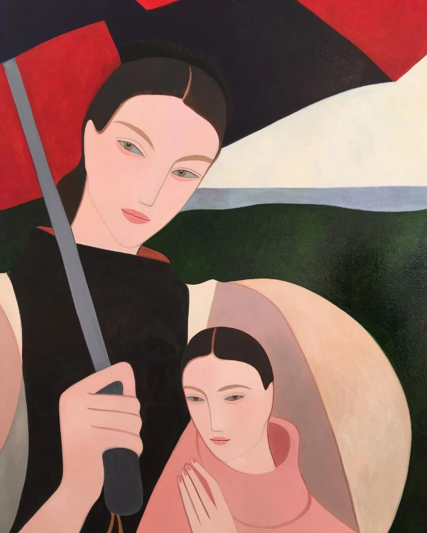 时尚插画界的毕加索，用莫兰迪色系征服Dior、Loewe(图7)