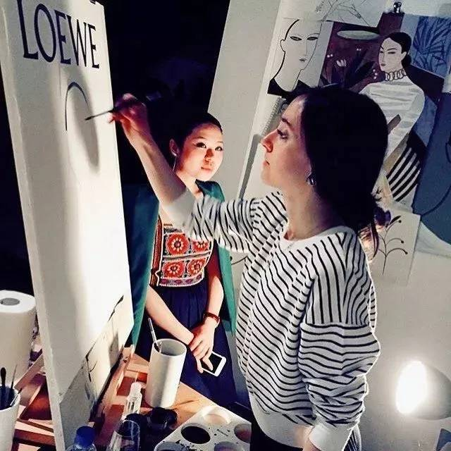 时尚插画界的毕加索，用莫兰迪色系征服Dior、Loewe(图19)