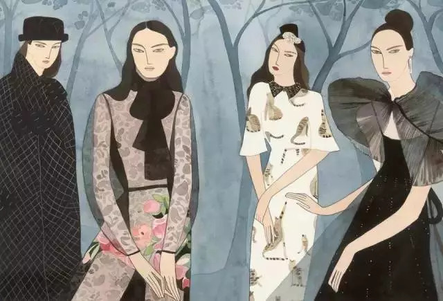 时尚插画界的毕加索，用莫兰迪色系征服Dior、Loewe(图26)