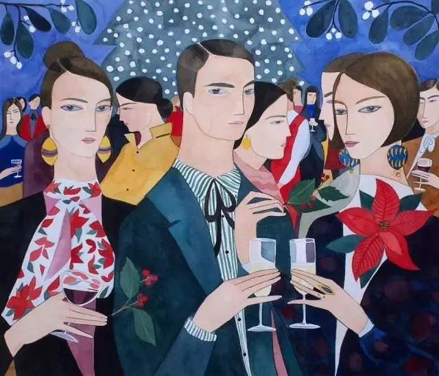 时尚插画界的毕加索，用莫兰迪色系征服Dior、Loewe(图39)