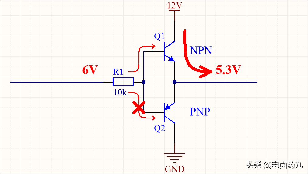 图腾柱和互补推挽有什么区别？为什么PWM驱动芯片用图腾柱的图6
