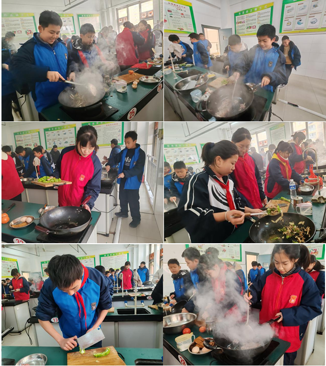 品烹饪之趣 享劳动之美 濂溪区一中七(25)中队劳动教育之烹饪美味(图3) 图片