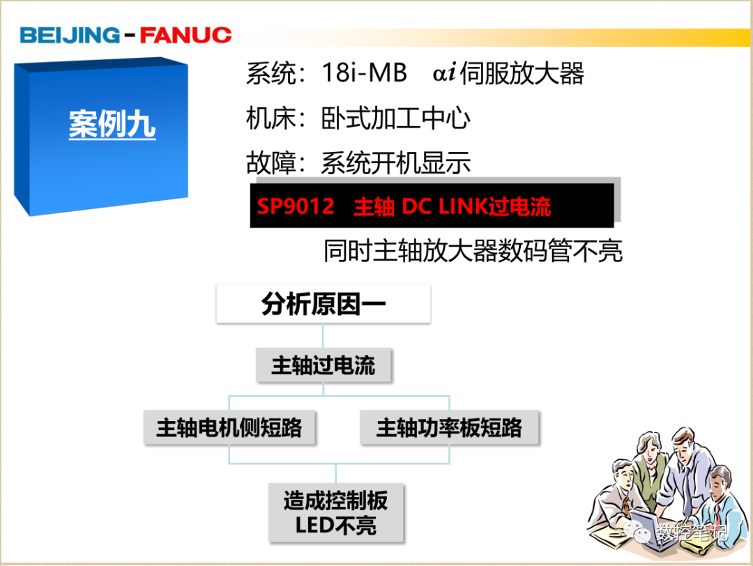 FANUC | SP9012 主轴DC LINK过电流的图2