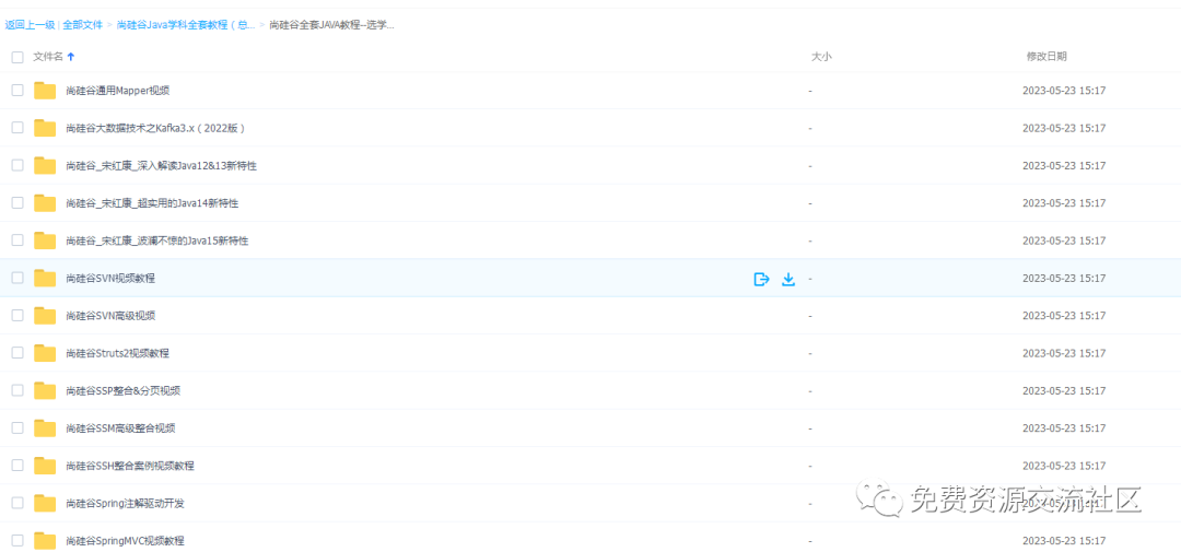 尚硅谷Java学科全套教程（总496GB）