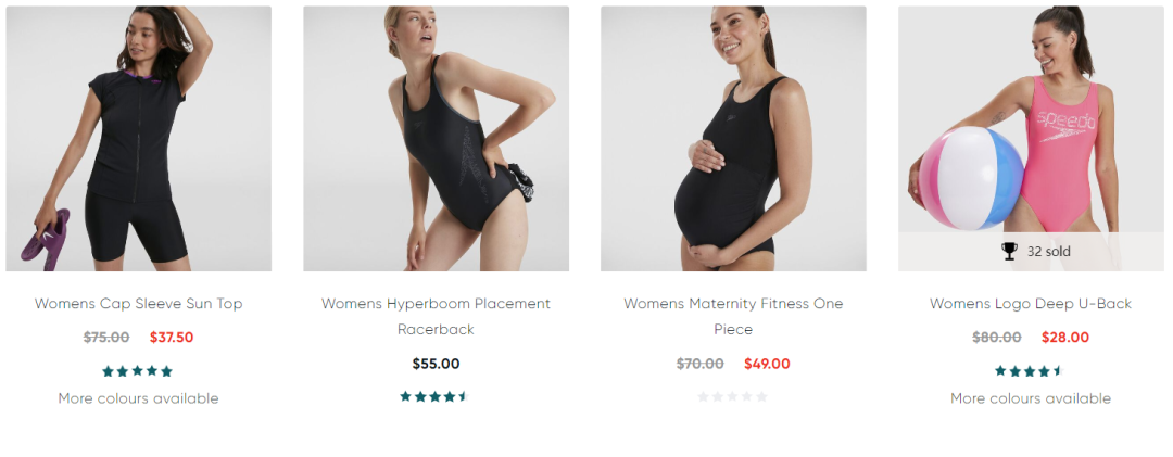 最高75% OFF！澳洲Speedo官网大促来啦，成人/儿童泳衣统统好价（组图） - 2