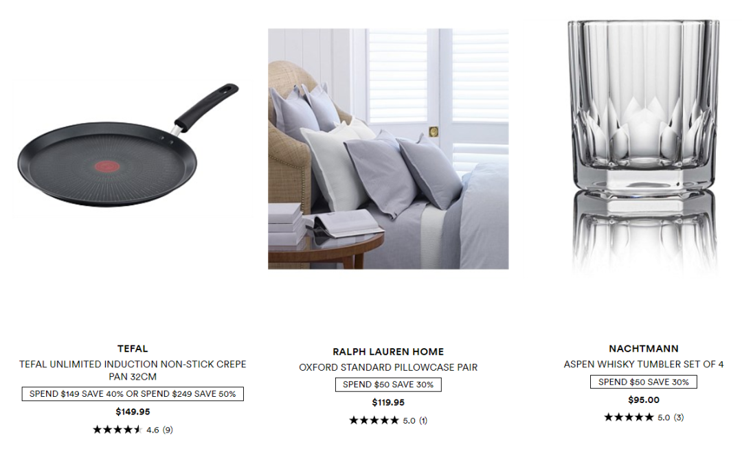 最后一天！David Jones家居用品大促，满$50，享30%折扣 - 6
