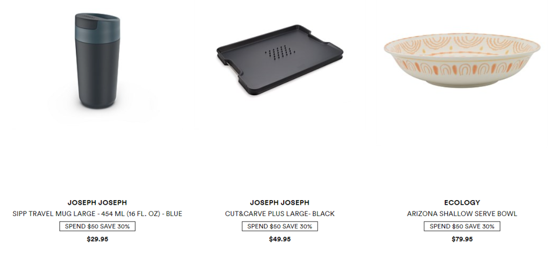 最后一天！David Jones家居用品大促，满$50，享30%折扣 - 18