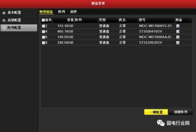 监控主机磁盘阵列怎么设置RAID(图1)