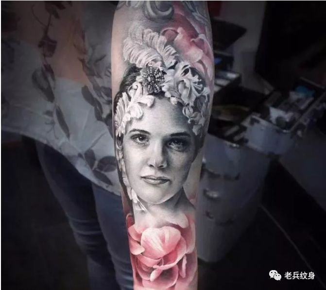 纹身素材第445期——欧美传统写实小臂