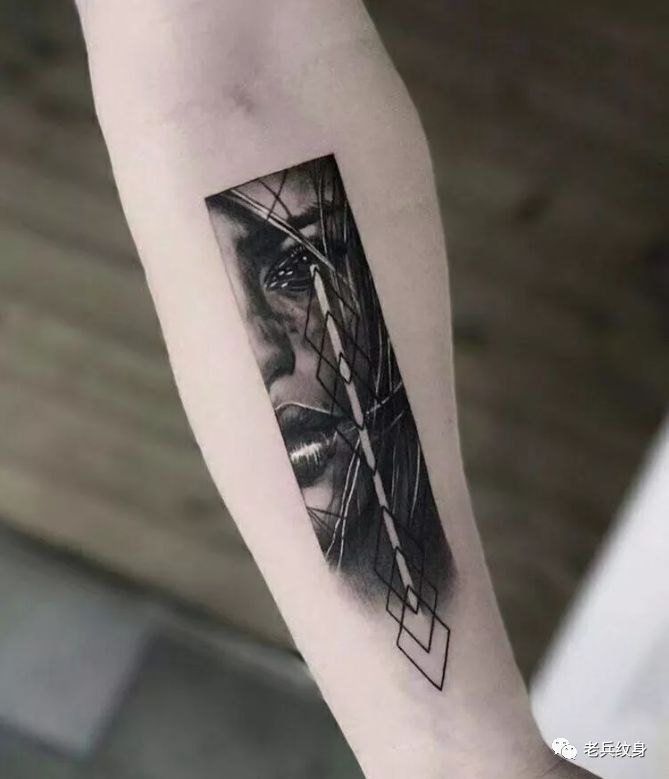 纹身素材第445期——欧美传统写实小臂