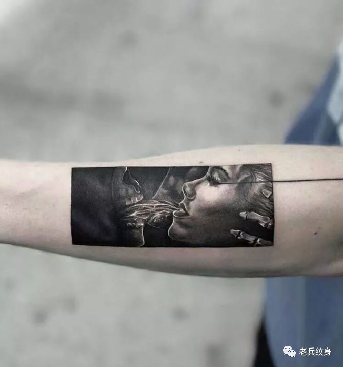 纹身素材第445期——欧美传统写实小臂