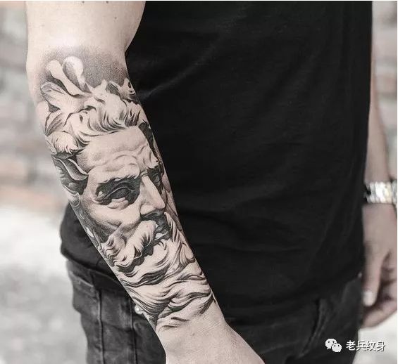 纹身素材第445期——欧美传统写实小臂