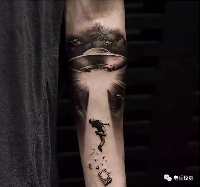 纹身素材第445期——欧美传统写实小臂