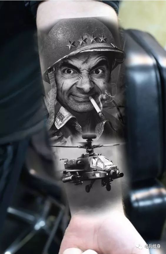 纹身素材第445期——欧美传统写实小臂