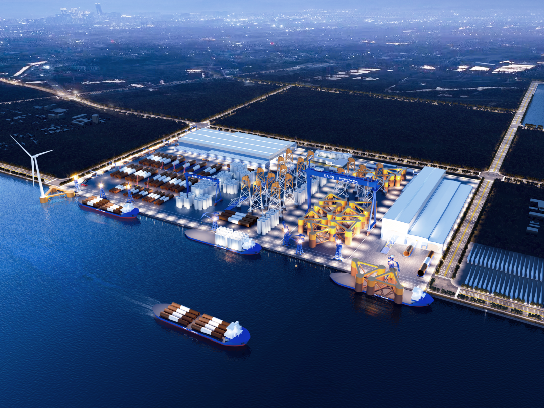 大金重工一深远海基地，已建成投产！