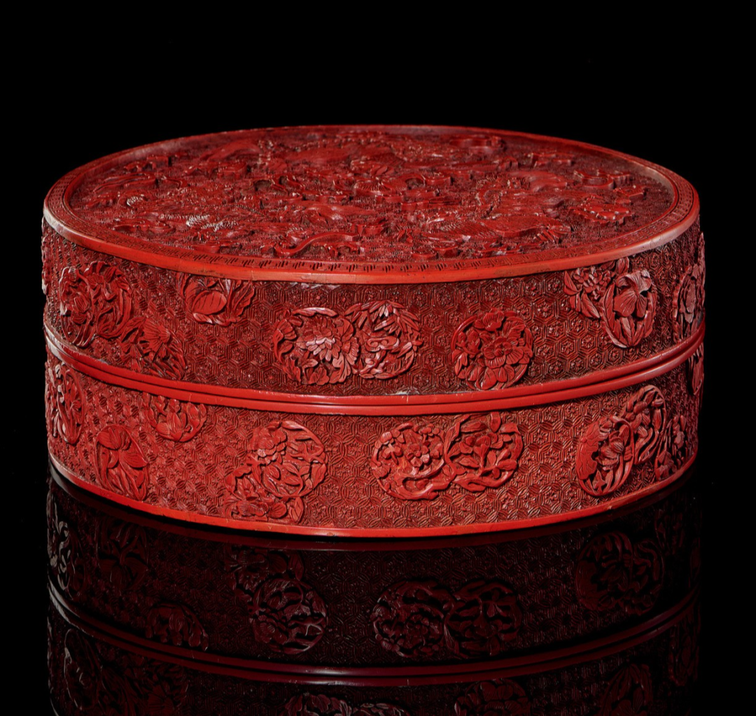 2006年,第110页,图版80《故宫雕漆器选粹》,台北,1971年,图版34参阅