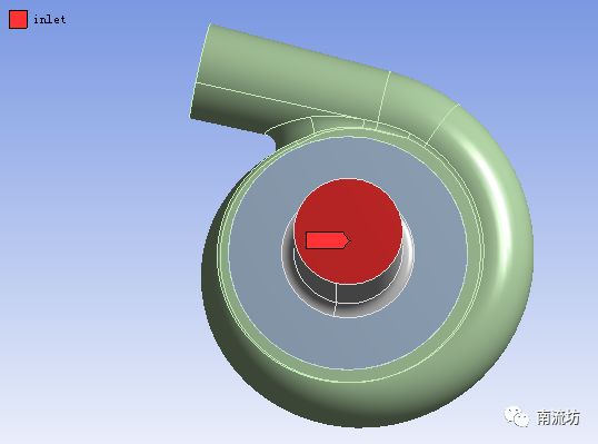 FLUENT离心泵流动模拟的图4