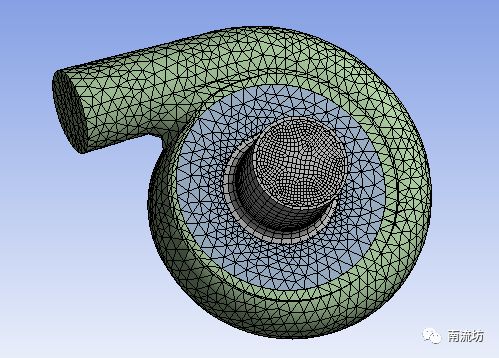 FLUENT离心泵流动模拟的图10