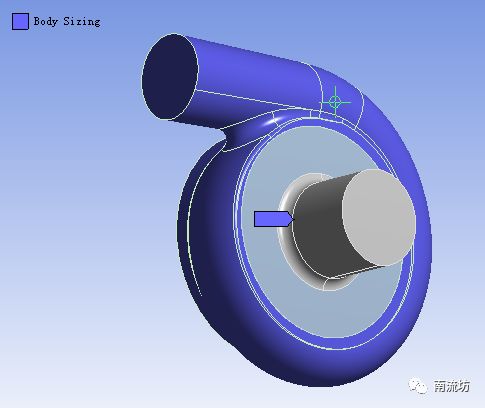 FLUENT离心泵流动模拟的图7
