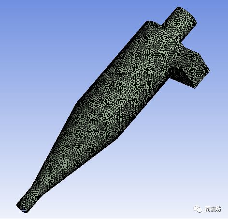 FLUENT旋流分离器模拟的图8