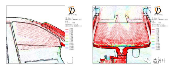 汽車空調除霜性能的CFD模擬的圖6
