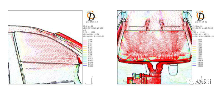 汽車空調除霜性能的CFD模擬的圖5