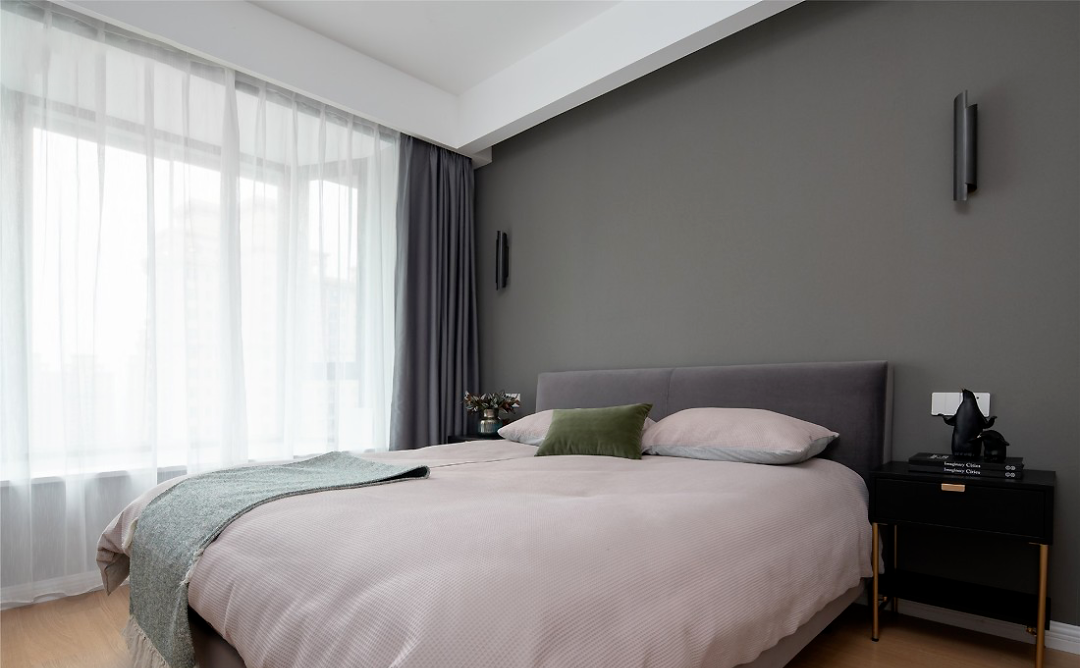 87㎡现代北欧2室2厅，配色超级大胆！