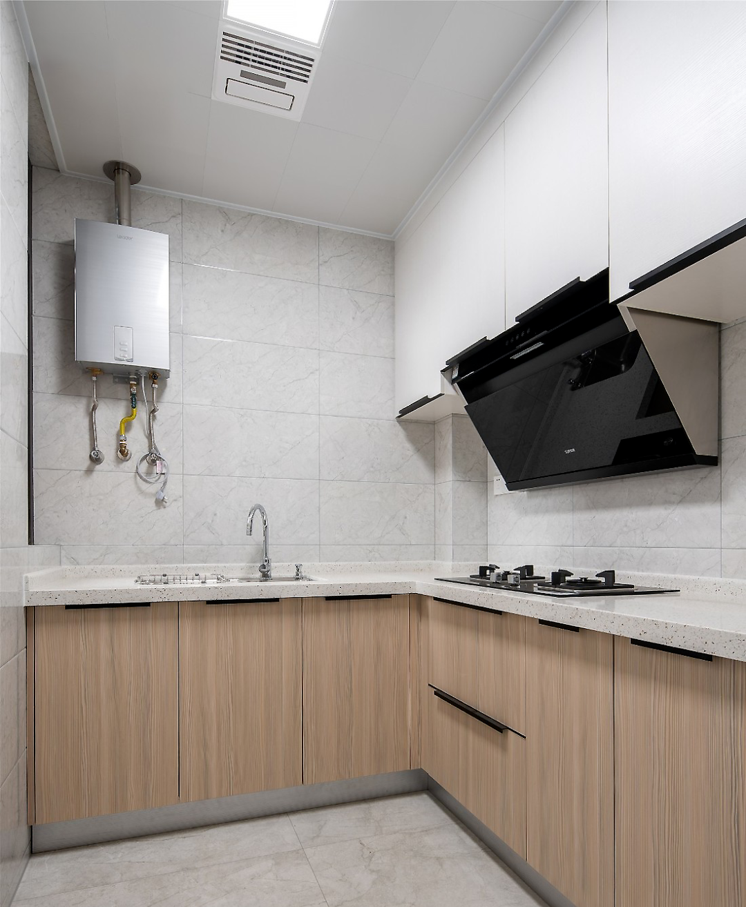 87㎡现代北欧2室2厅，配色超级大胆！