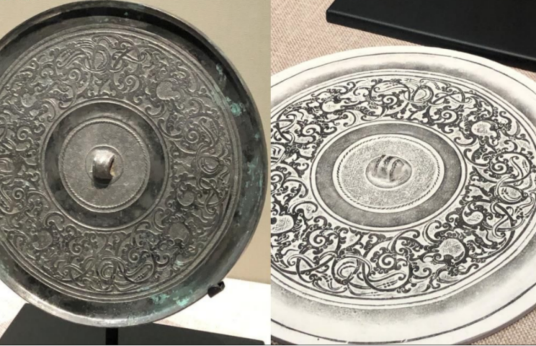 同时为了防止伪造,采用了当时最高级的铜镜铸造工艺,用来铸造了最早的