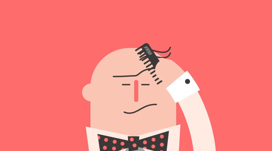 男科比中年油腻更可怕的，是中年油腻还脱发！