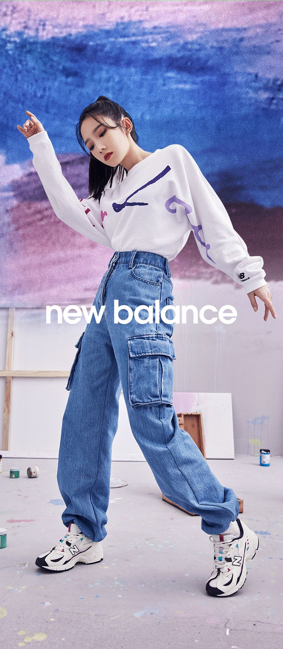 newbalance官宣全新品牌代言人孟美岐本色出演
