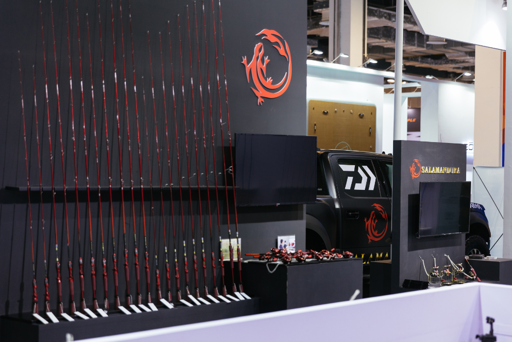 达亿瓦鱼竿上海国际路亚展与21时尚秀回顾