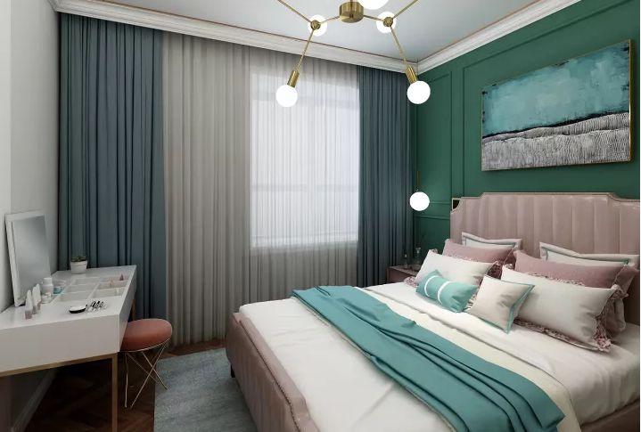 碧桂园128㎡混搭风格