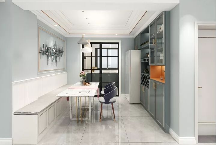 碧桂园128㎡混搭风格