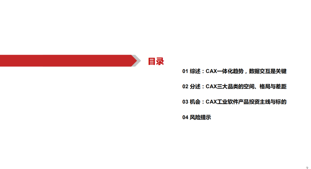 国内CAX软件市场深度研究报告的图1