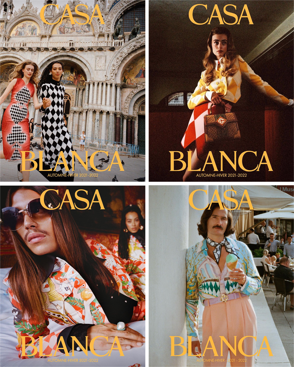 casablanca用印花建立品牌形象成立四年引领新风潮