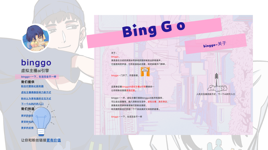 binggo虚拟主播ai引擎