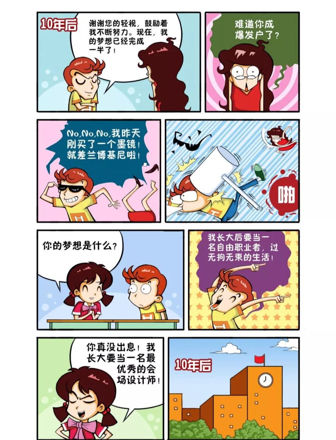 看漫画丨加油 胡小闹 36 捂好你的肚子 快来读吧 胡小闹日记 微信公众号文章阅读 Wemp