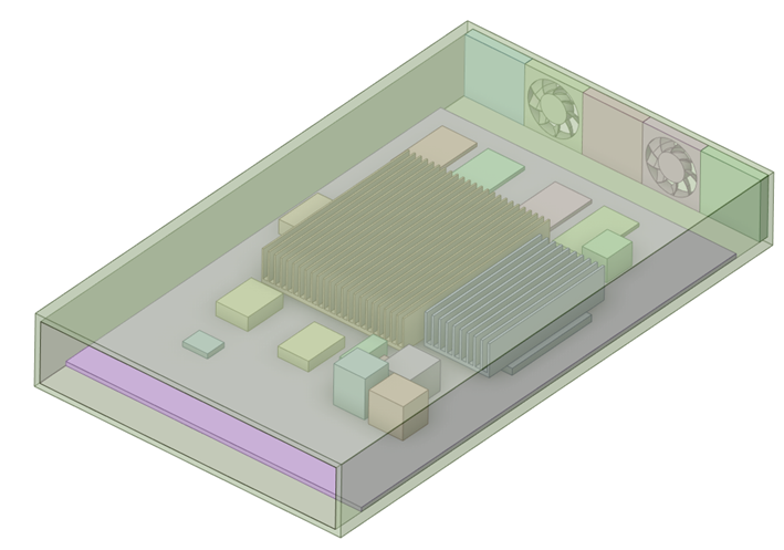 案例 | Ansys Icepak恒温控制技术实例的图1