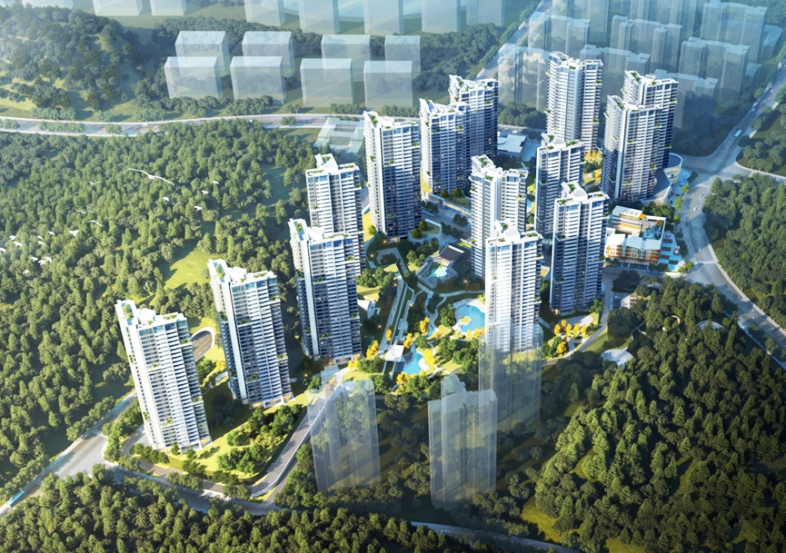 长岭居全新盘，高新仕林苑最小101㎡！