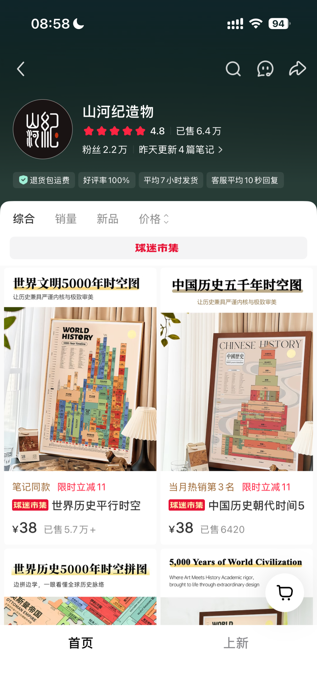 历史主题装饰画小红书爆款单品 销售额200万 低客单价可AI复刻